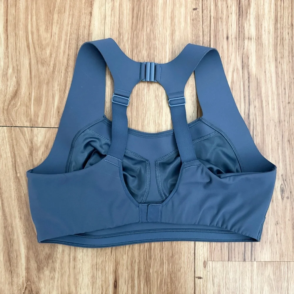 Sweaty Betty Zero Gravity Running Sports Bra High Support Racerback 38B Blue - Picture 4 of 6